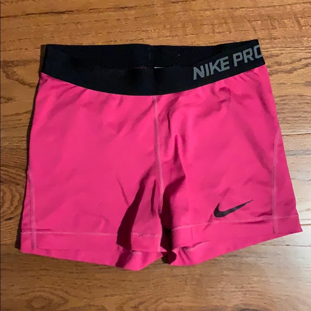 nike pro running shorts!